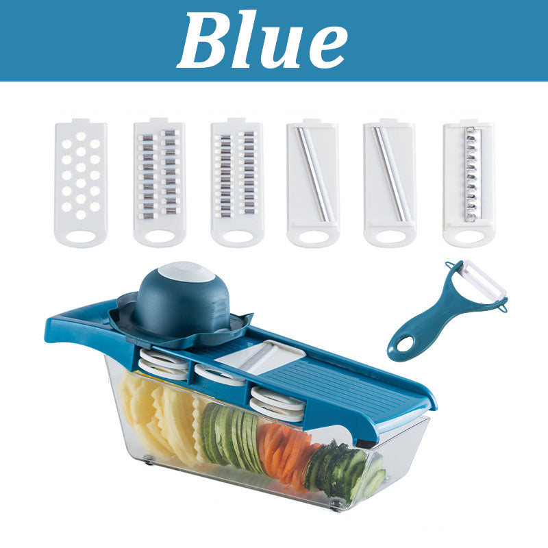 Multifunctional Vegetable Cutter Home Kitchen Slicing and Dicing Fruit Artifact